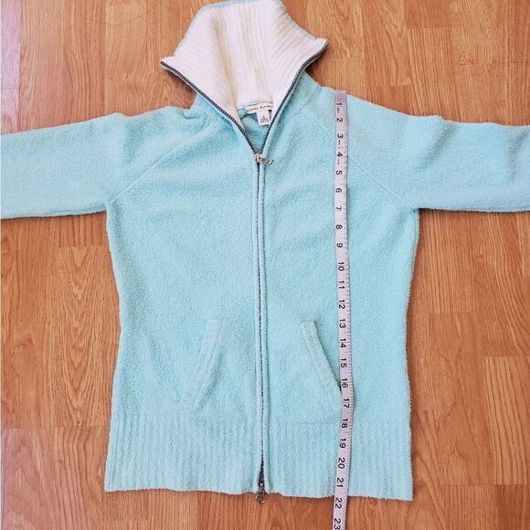Banana Republic Terry Cloth Turtleneck Jacket Sz Sm - Picture 9 of 12